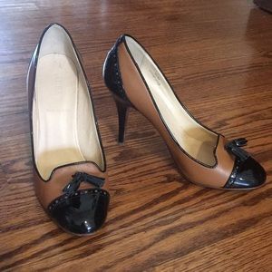J Crew two tone pumps, size 7.5